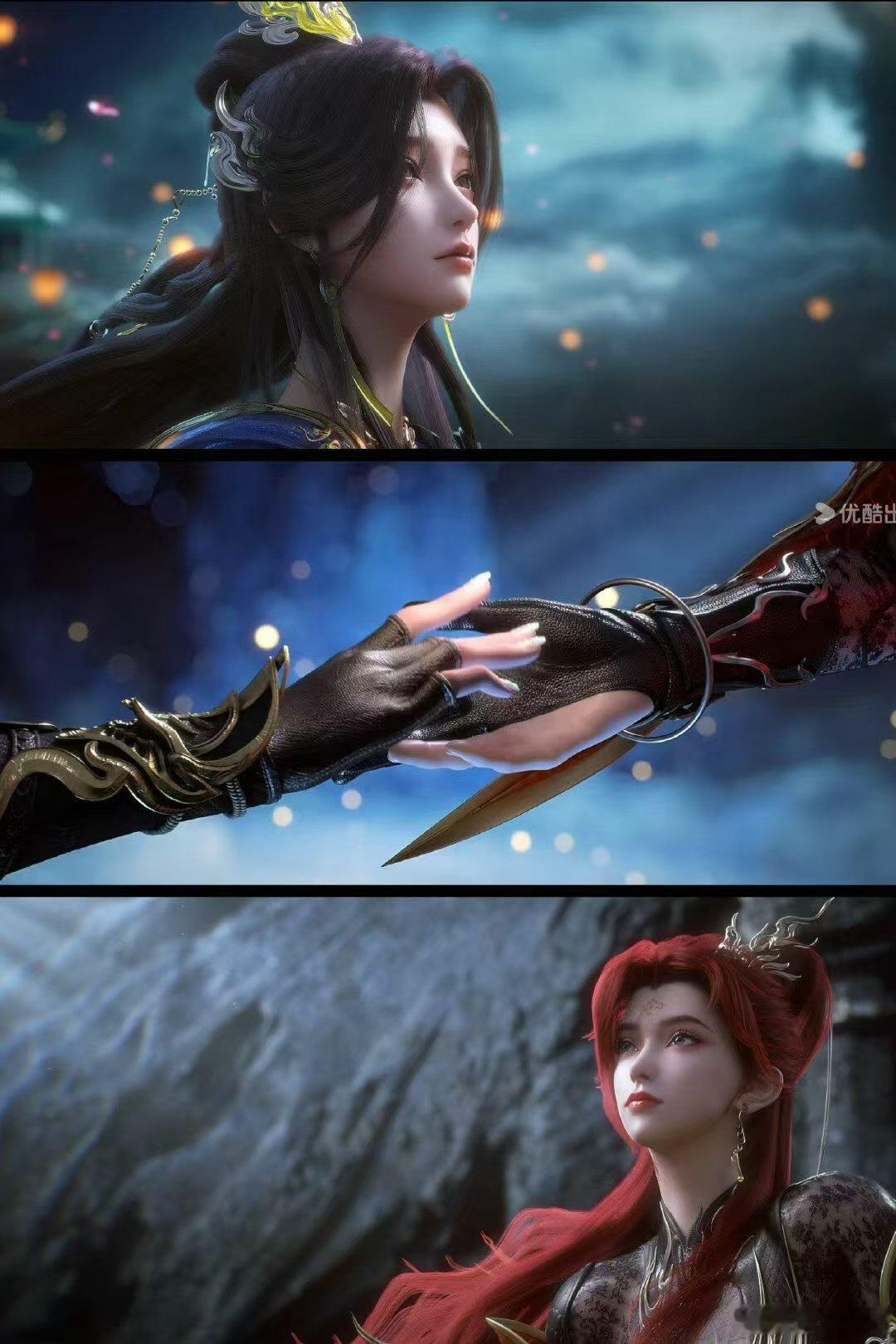 第一次看到纸片人走红毯国漫从屏幕走到红毯，国漫闯时尚圈，这波破圈真的太燃了优酷动