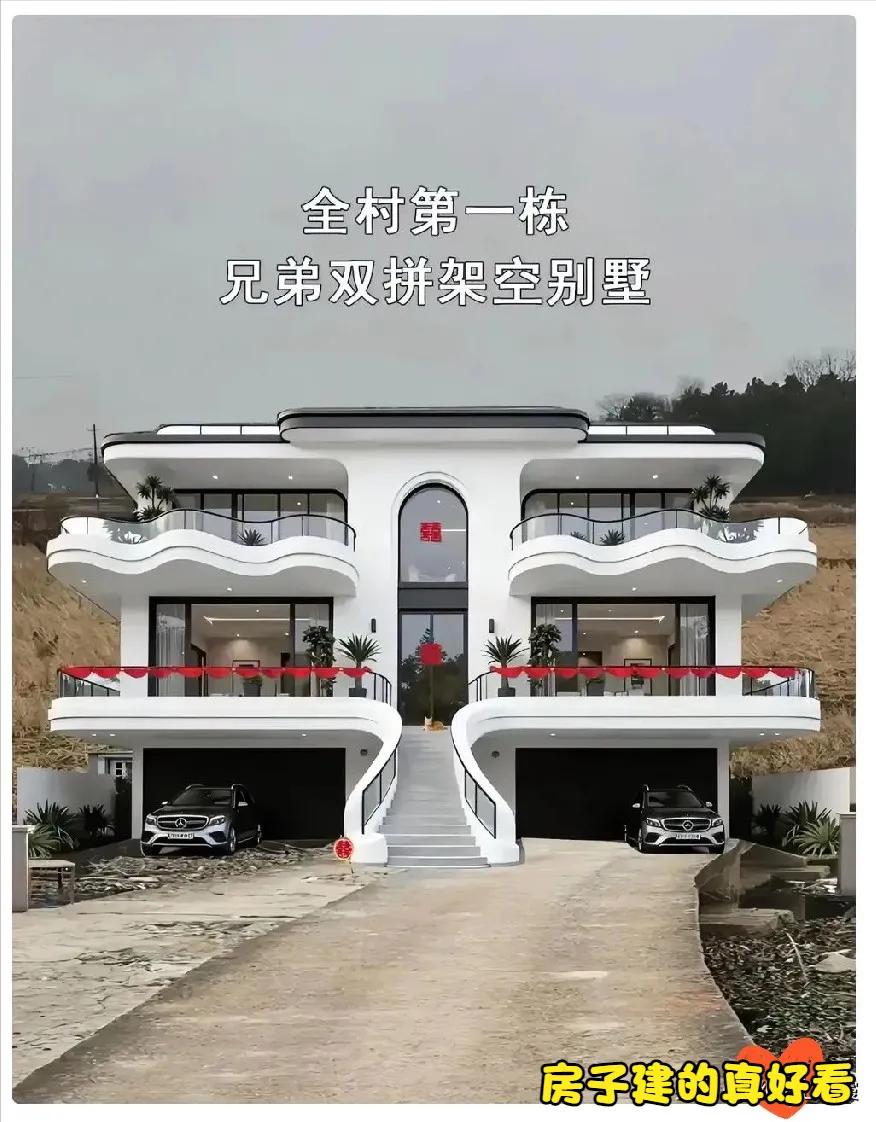湖南有一对兄弟，为了不分家，避免家里麻烦，就把十年打工钱砸在一起，建了一栋别墅。