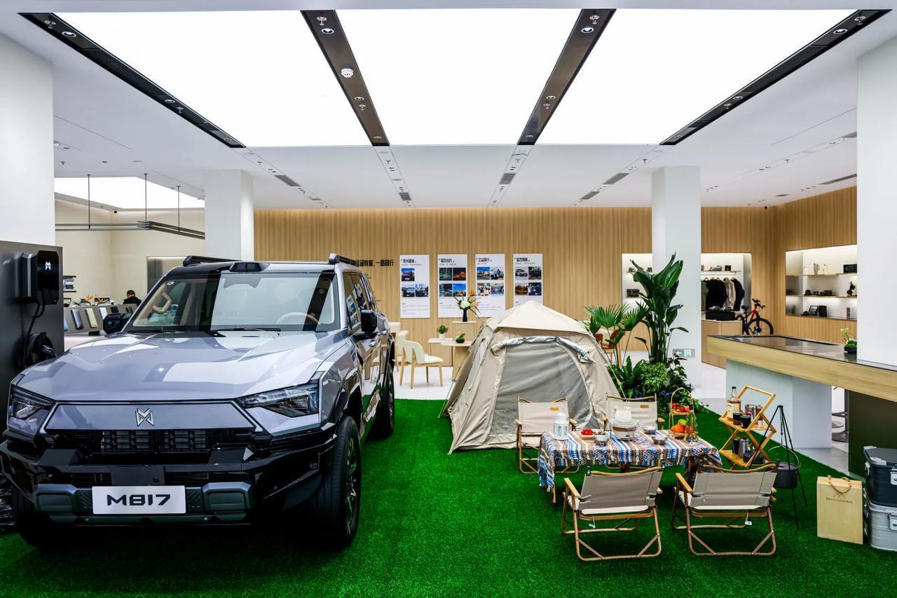 最重要的是，当新势力们比拼门店数量、下沉速度时，猛士给出完全相反的答案：做标准，