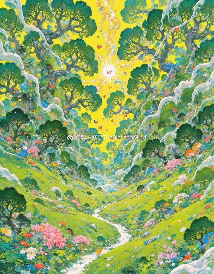 天地日月，尽在心中观人修己theblessedmind