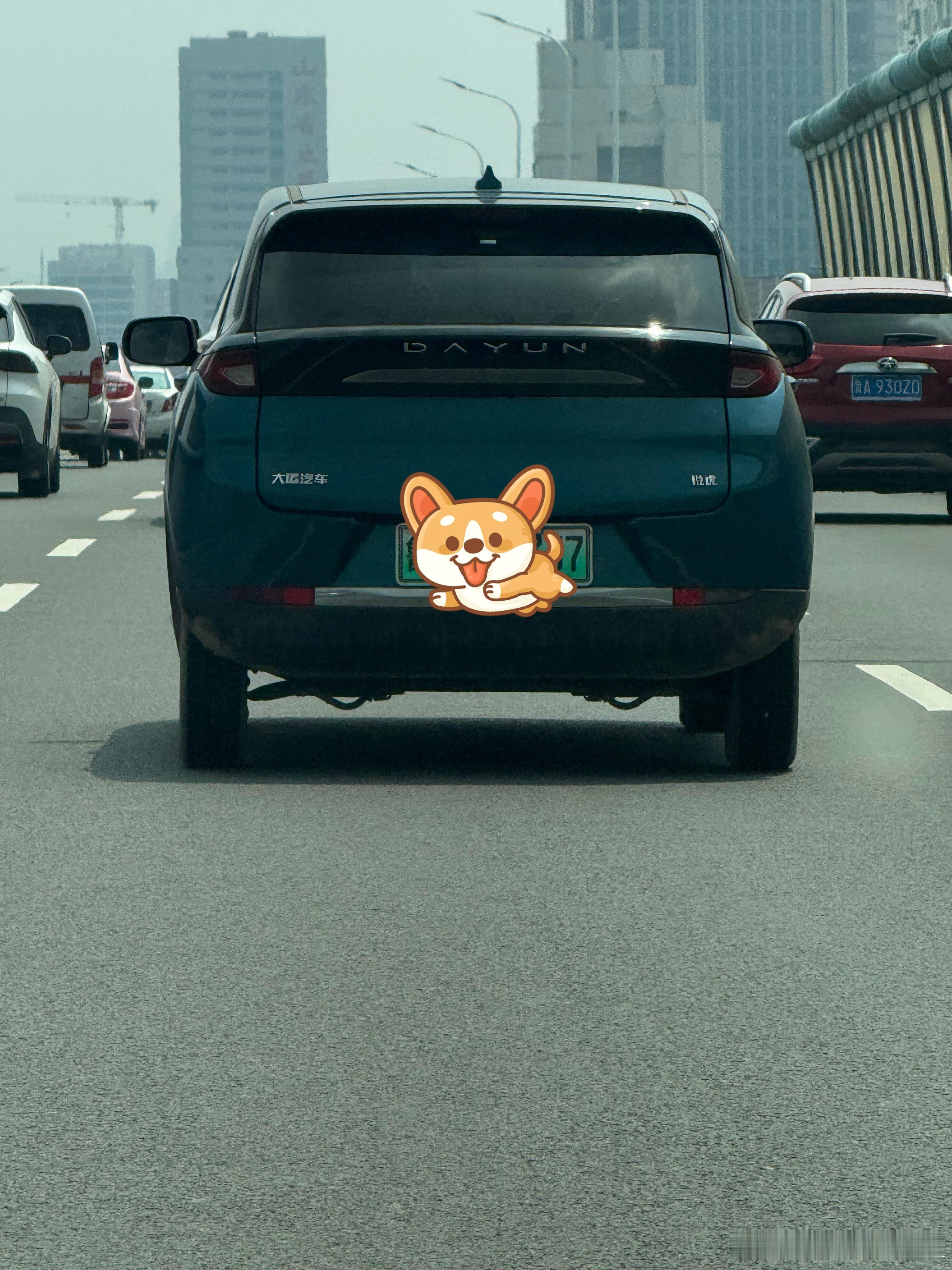 小米YU7跟这 大运悦虎相比的话确实不叫面条胎了