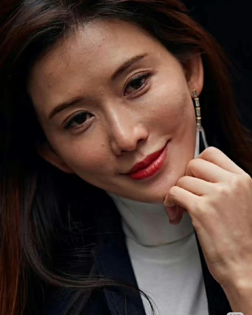 林志玲素颜的自然美感
