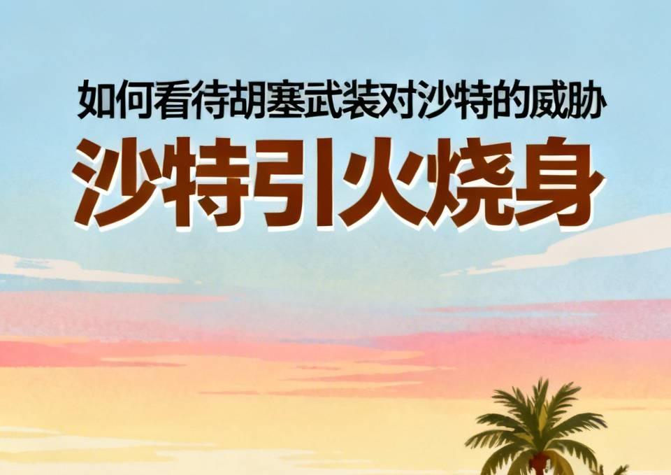 “沙特引火烧身”，在当前（2026年9月）的局势下确实是一个很贴切的判断。沙特正