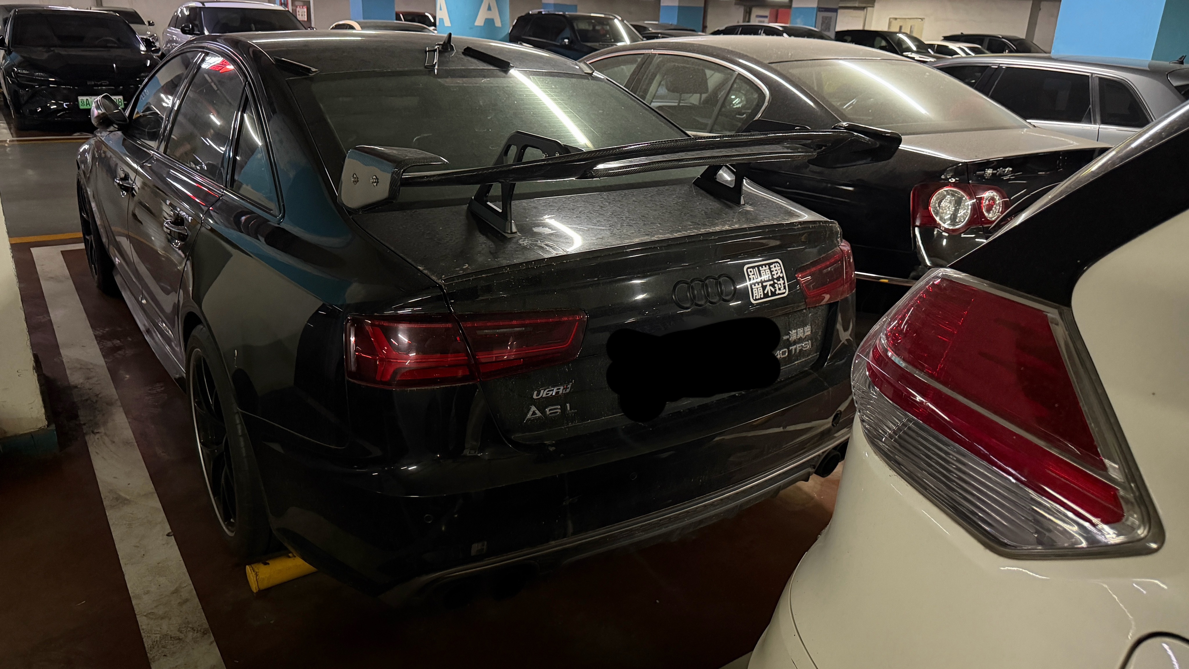 开A6L，有颗RS6的心🙈 