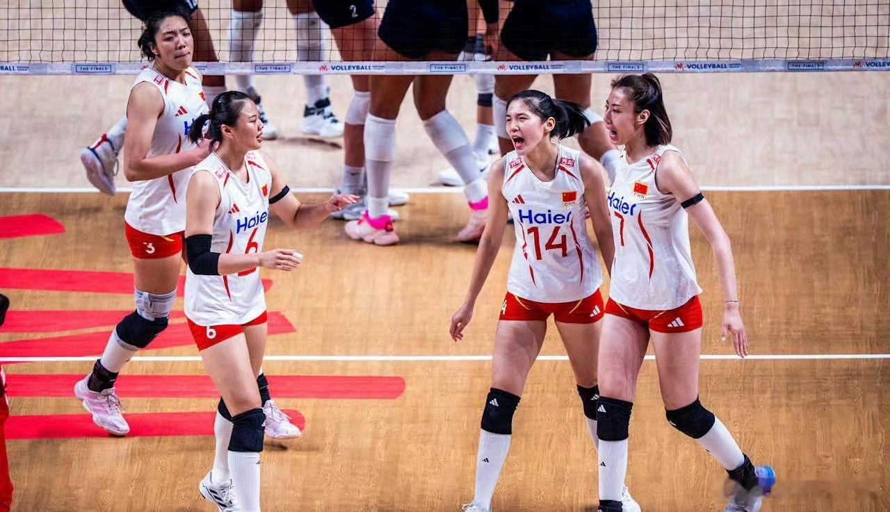2026世界女排联赛 1/4决赛中国女排🇨🇳以3-2力克美国女排🇺🇸晋级
