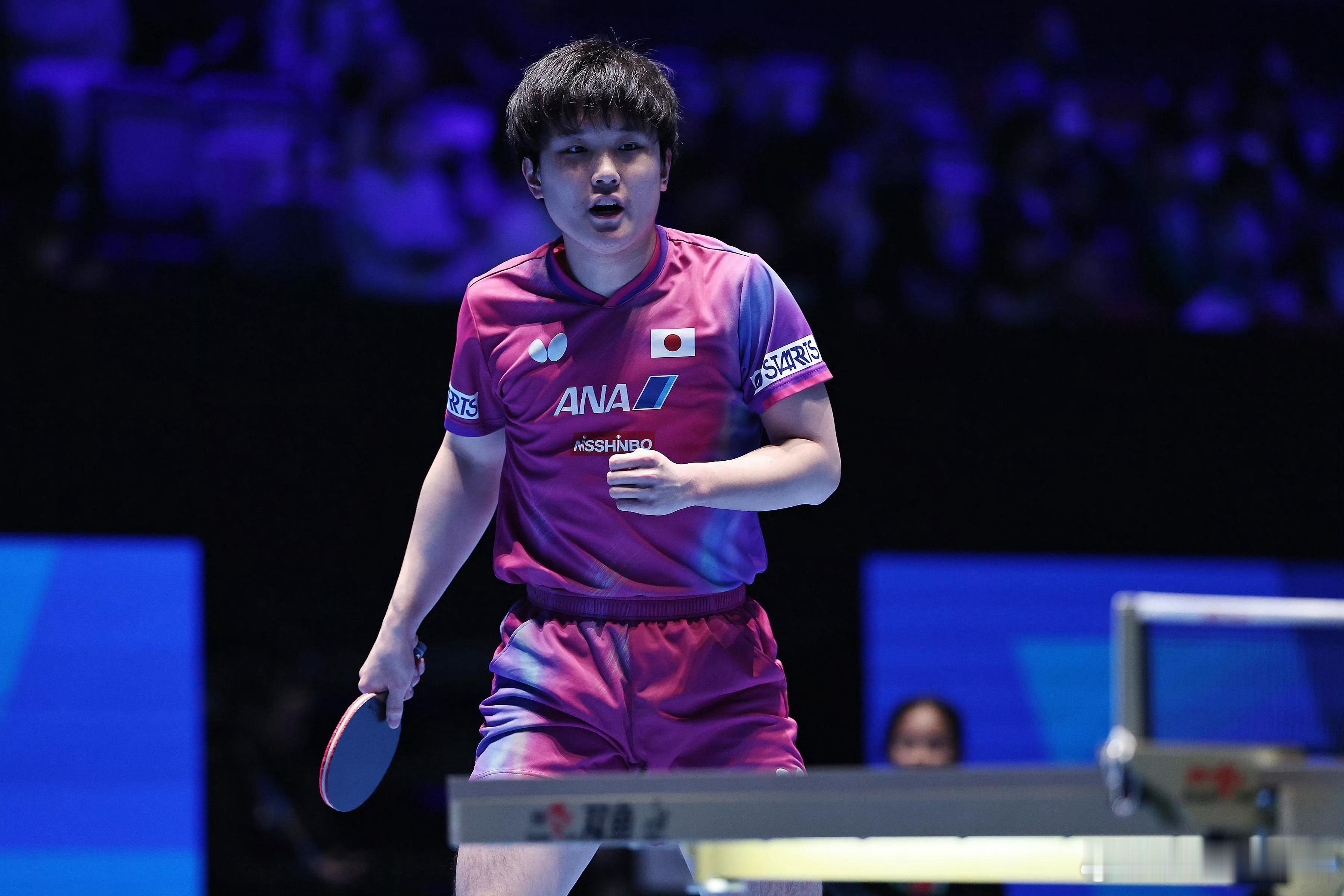 张本智和张本智和2026海口亚洲杯 男单小组赛第一轮图片📷cr. ATTU 