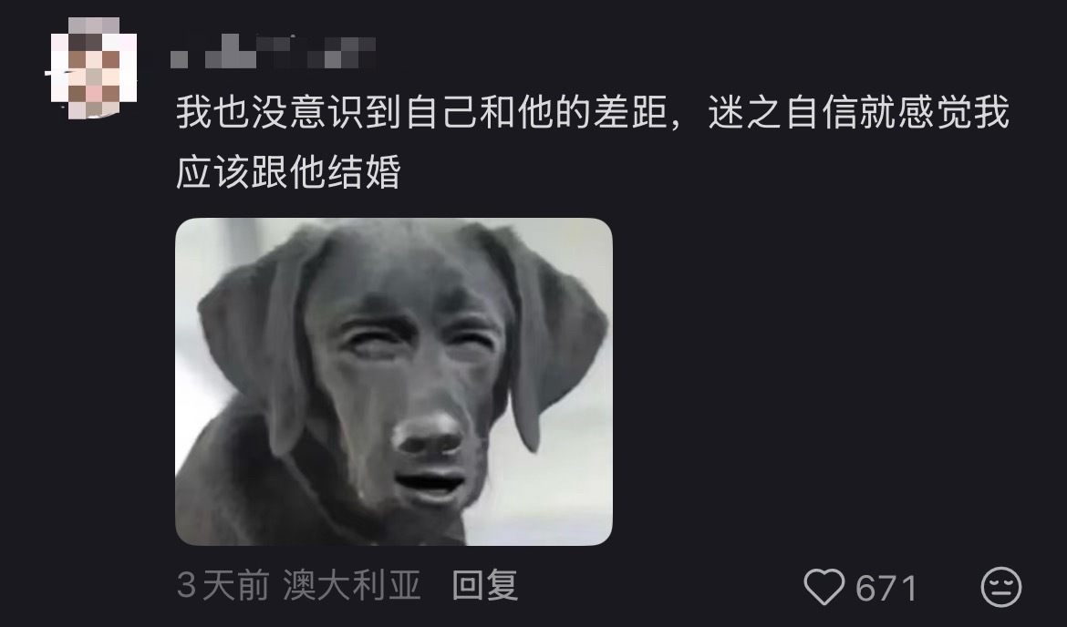 点进帖子试图找到一点灵感，笑得不行点出来 