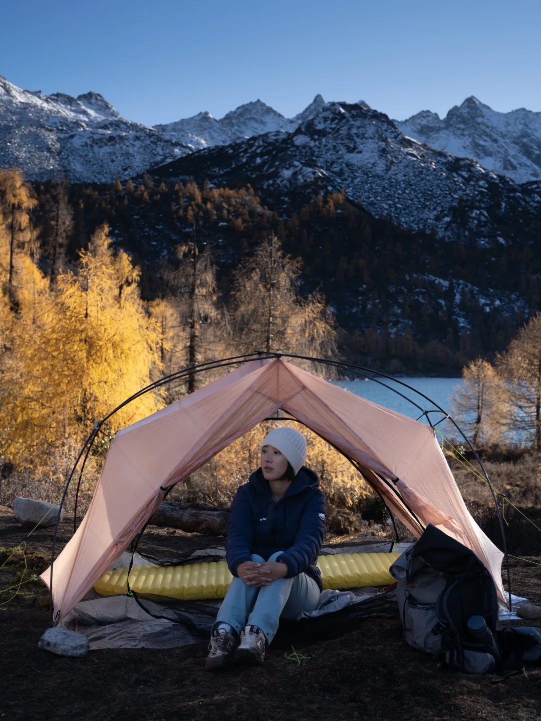 川西秋日露营⛺️误入秋日仙境的美