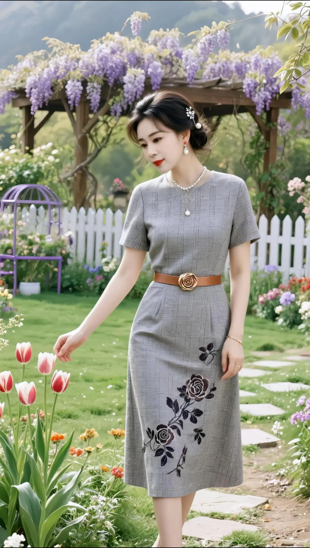 AI田园风写真 随变ai随便玩