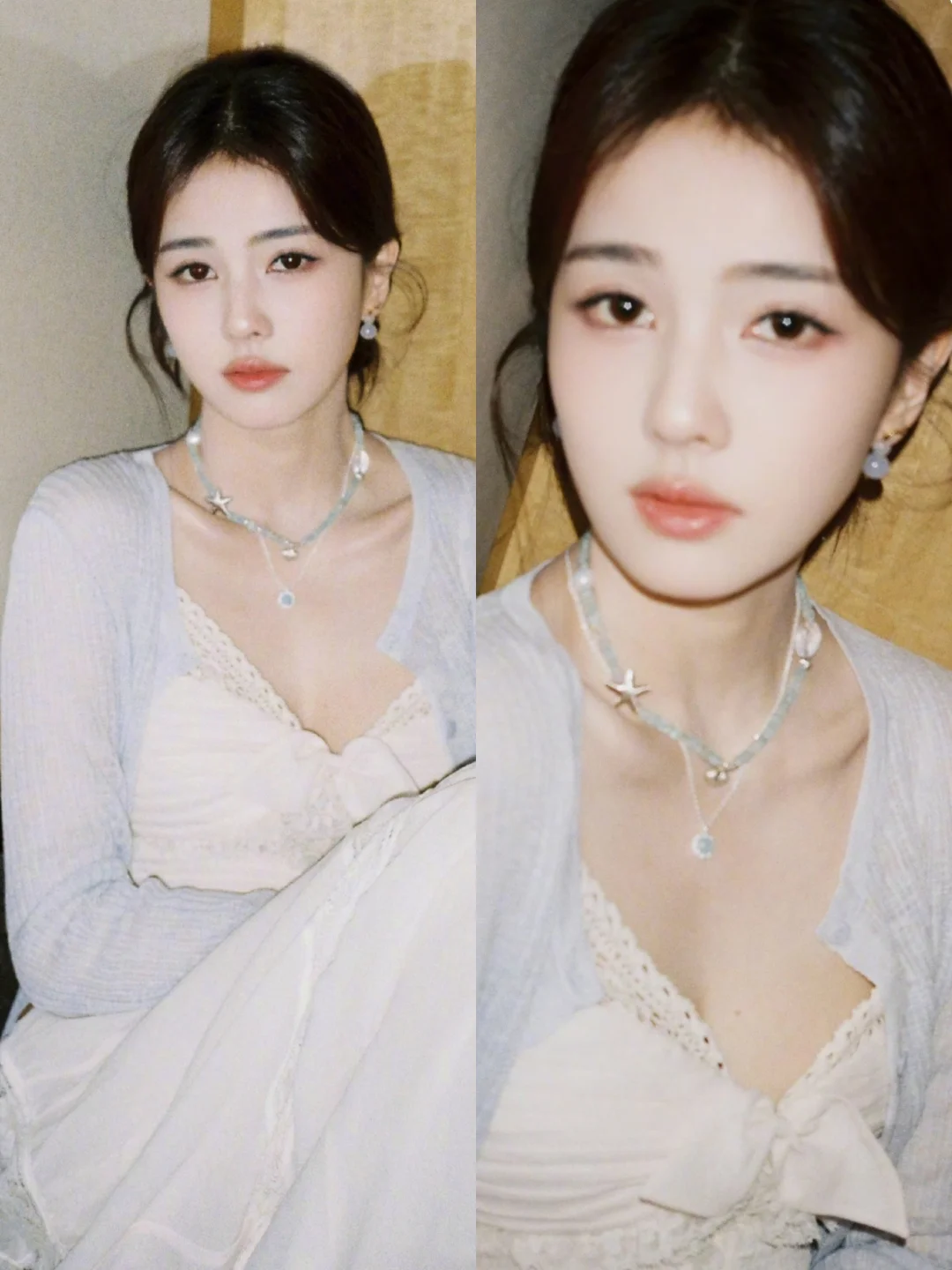 白鹿👀眼睛里有星河！宝宝狠狠美