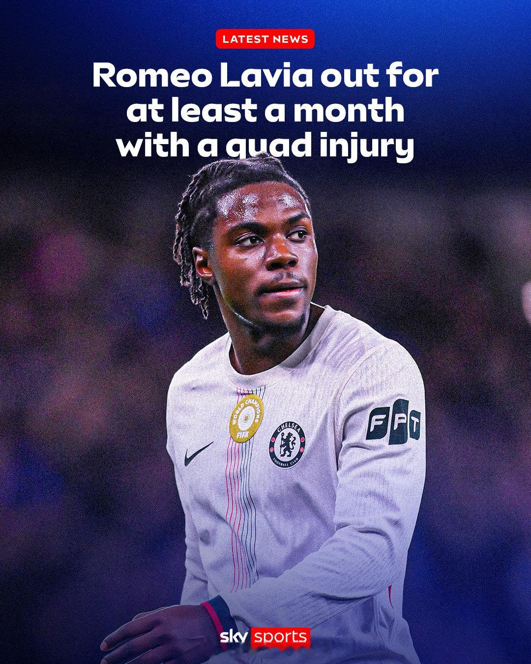 【拉维亚至少缺阵1个月】记者Bobby Vincent：在作客2比2战平卡拉巴赫