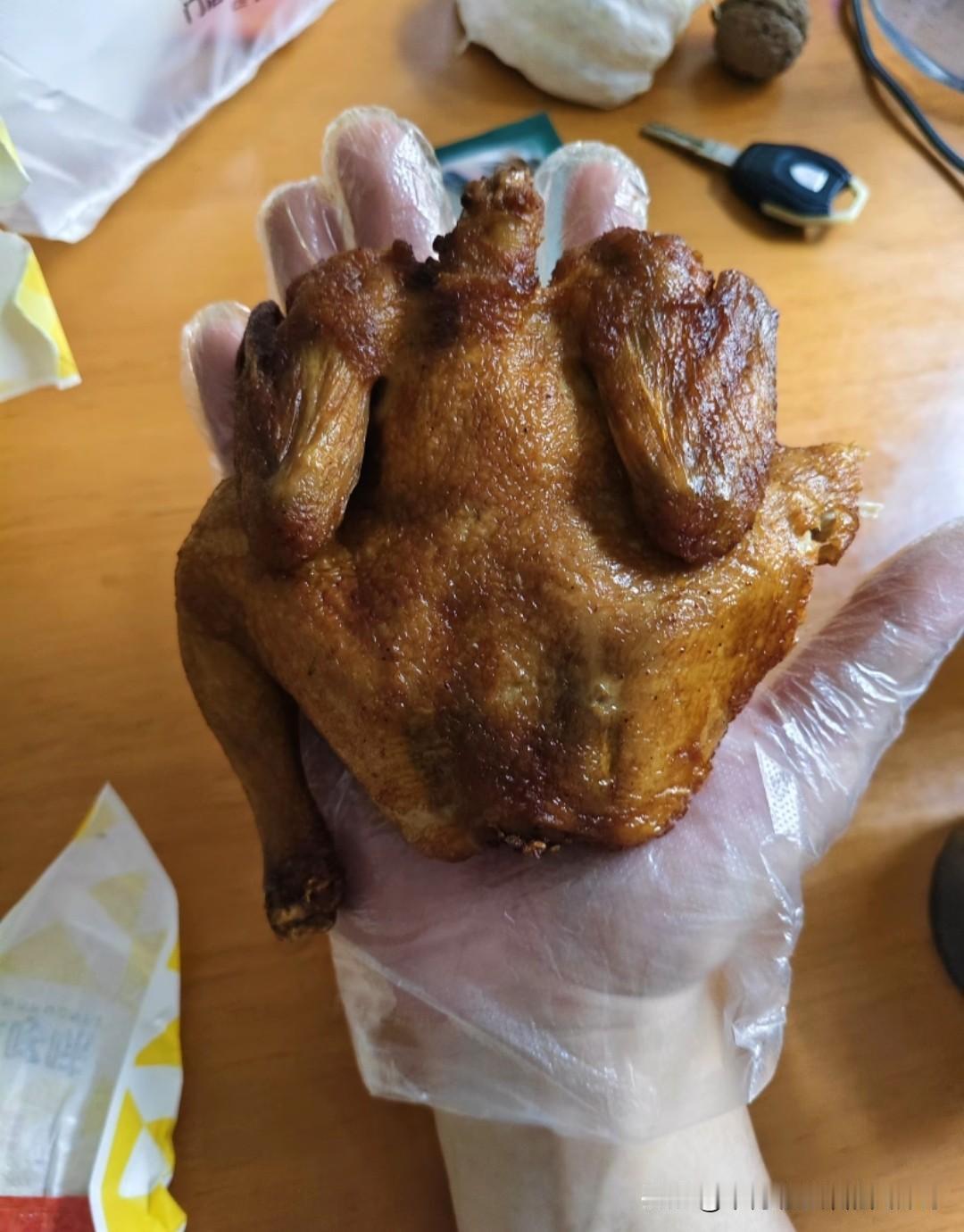 这是"全鸡"?过分了。