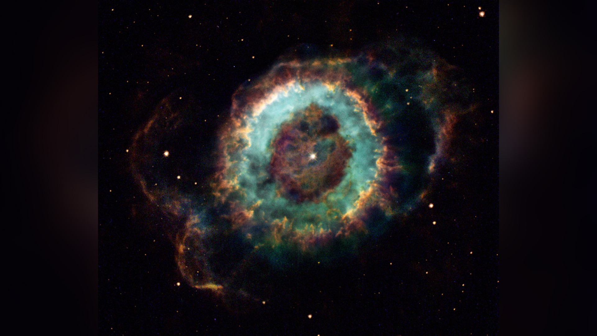 #十大诡异星云# 4. Little Ghost Nebula4.小幽灵星云小幽