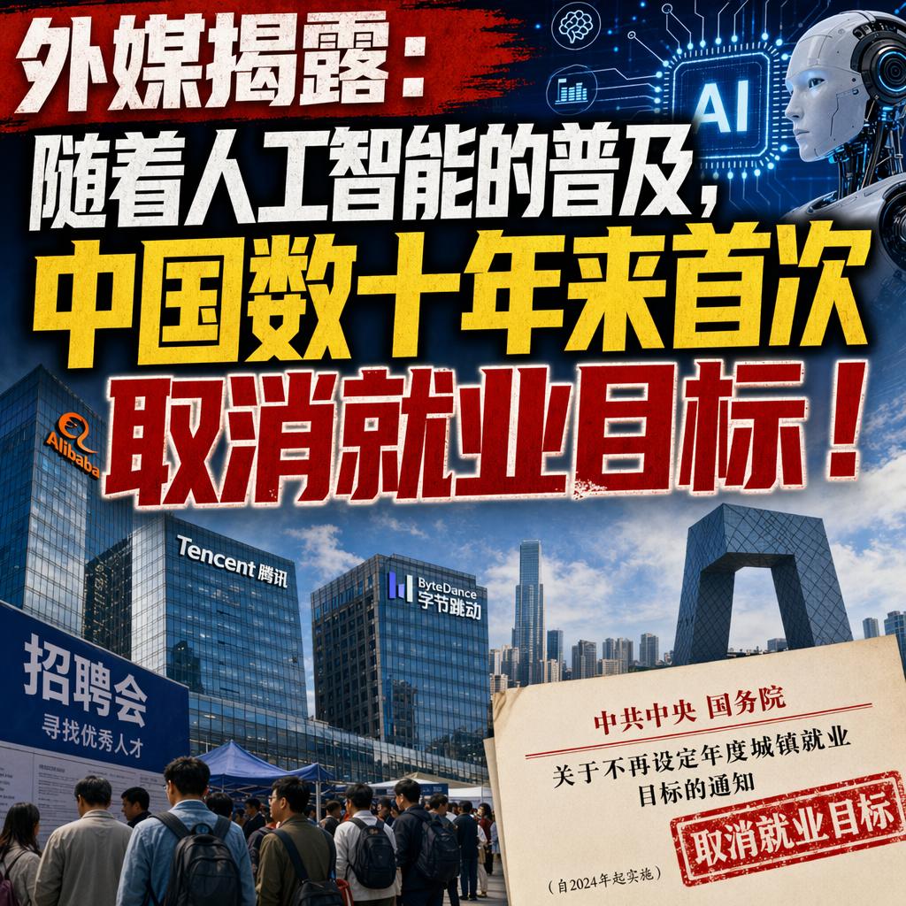 突发！中国用了三十多年的一个数字，在最新的“十五五”规划里，悄悄消失了。
这个数