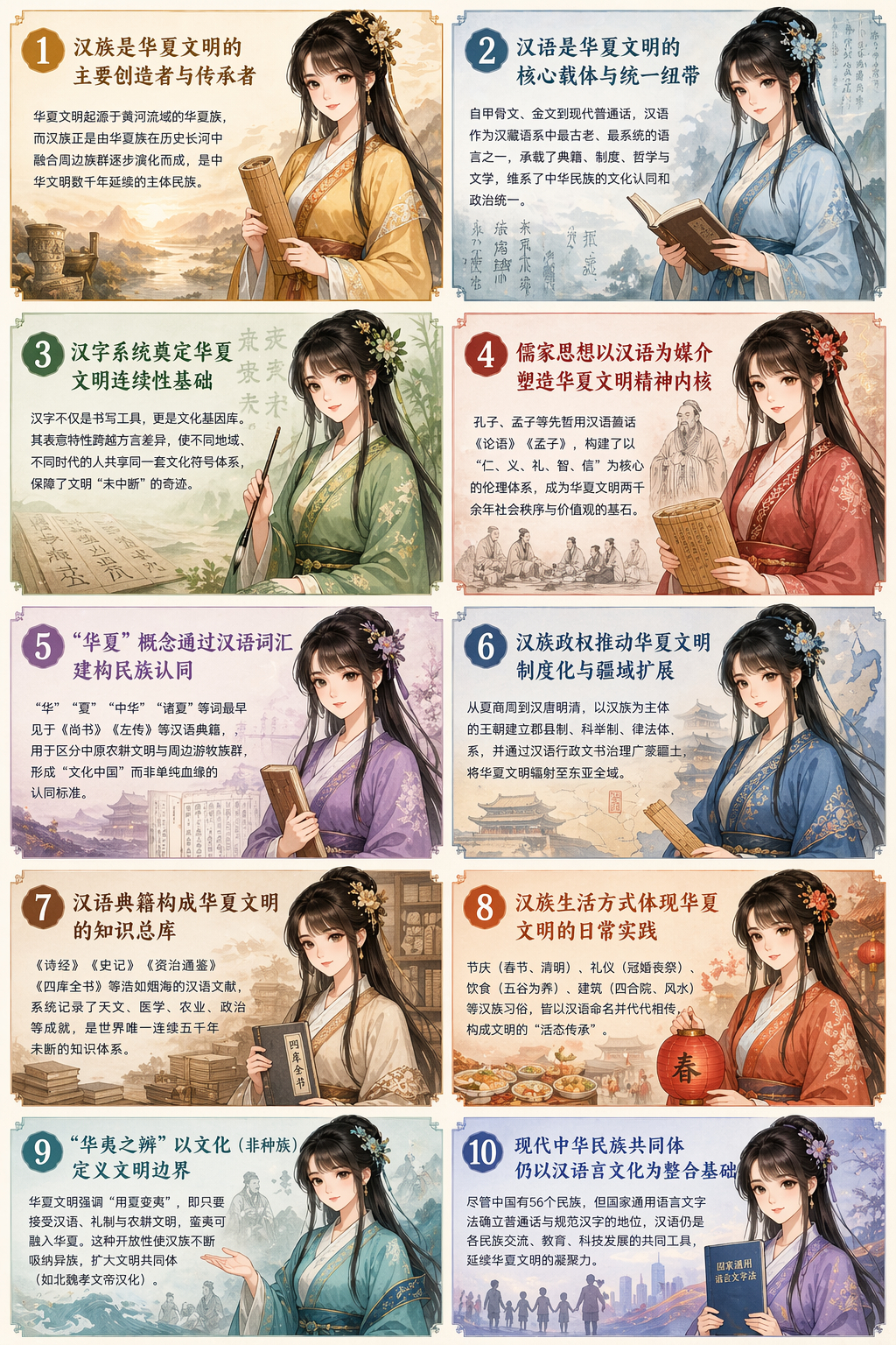 汉族10点正本清源