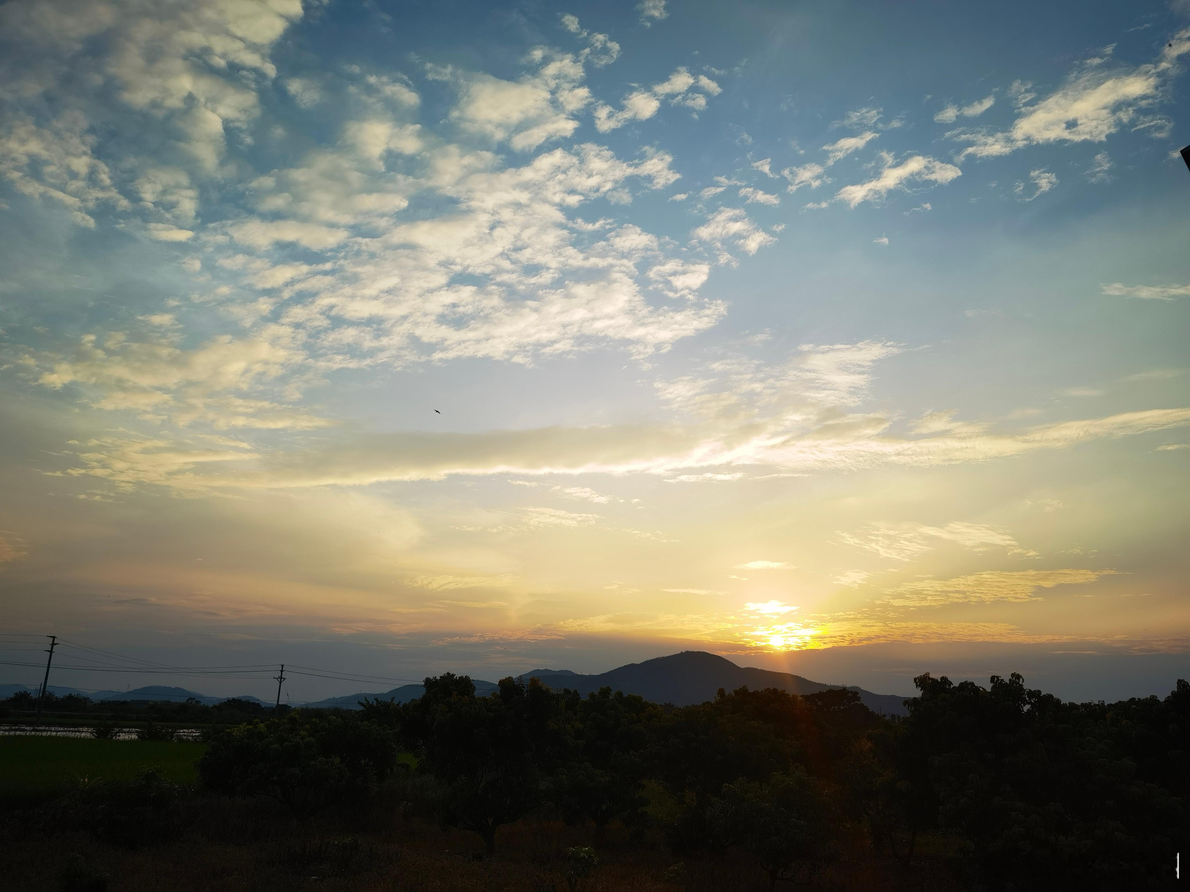随手拍每当见夕阳，便知时光已去。阳江[超话]  ​​​