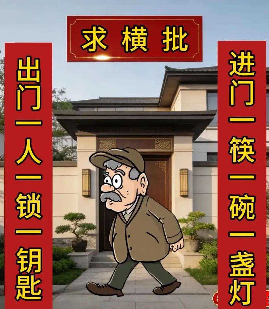 南昌一位独臂老大爷是个五保户，过年挂出一副对联，可惜横批空置着，至今无人能对，都