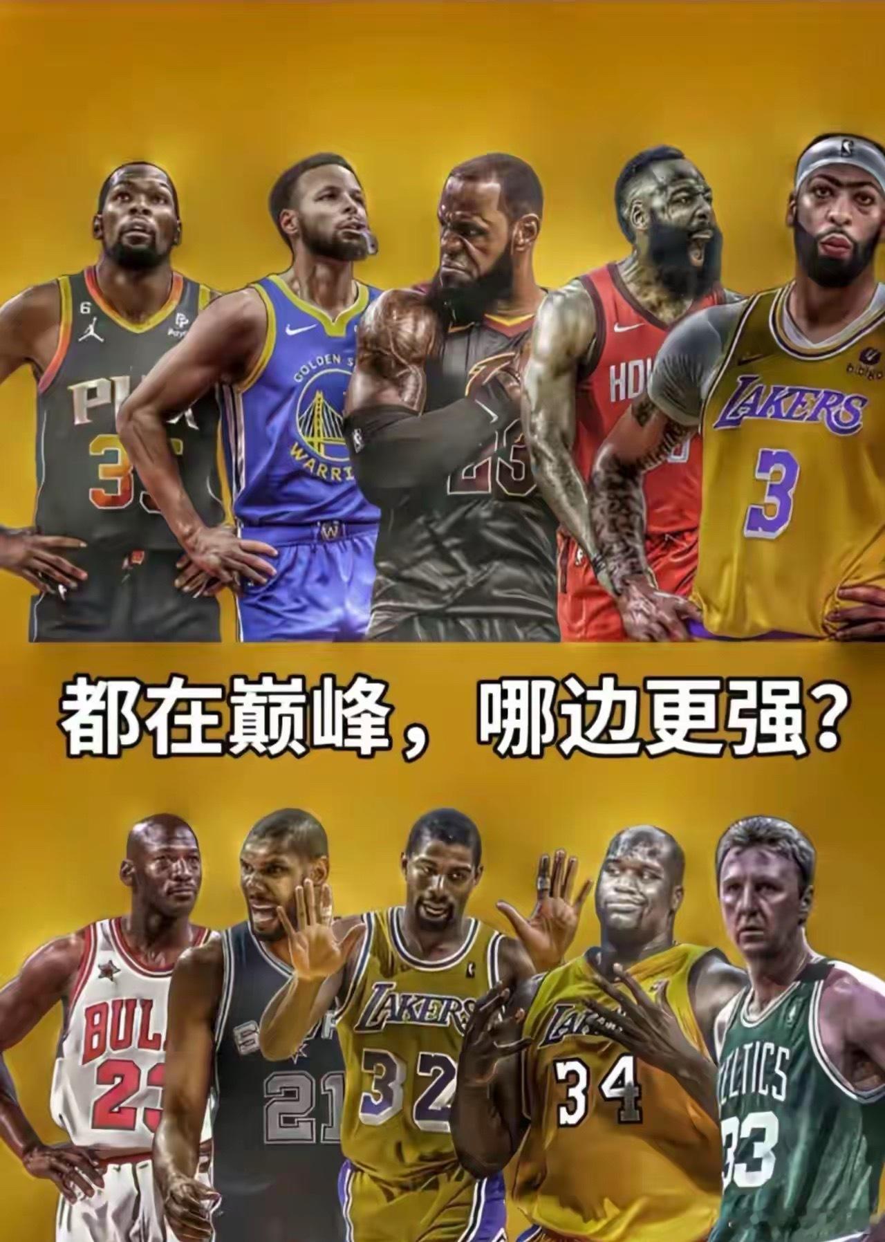 哪边更强nba ​​​