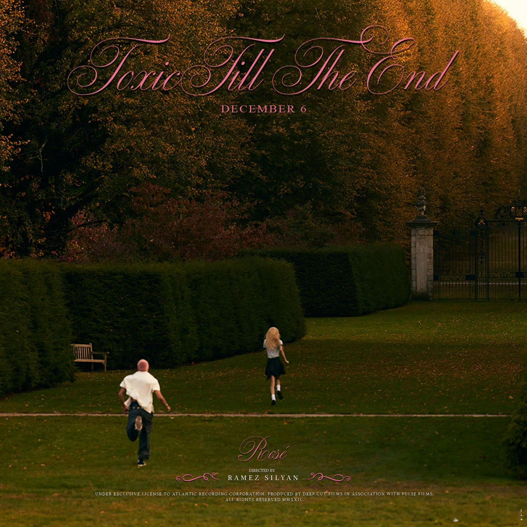 朴彩英单曲预告  toxic till the end预告公开，朴彩英明天回归大