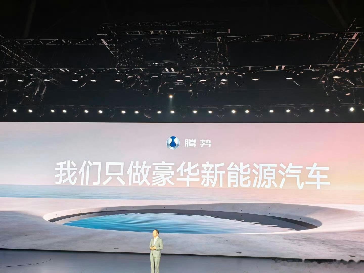 强调一个品牌的豪华基因有两种，一是靠代言人，二是靠车主群体定位腾势的豪华定位你们