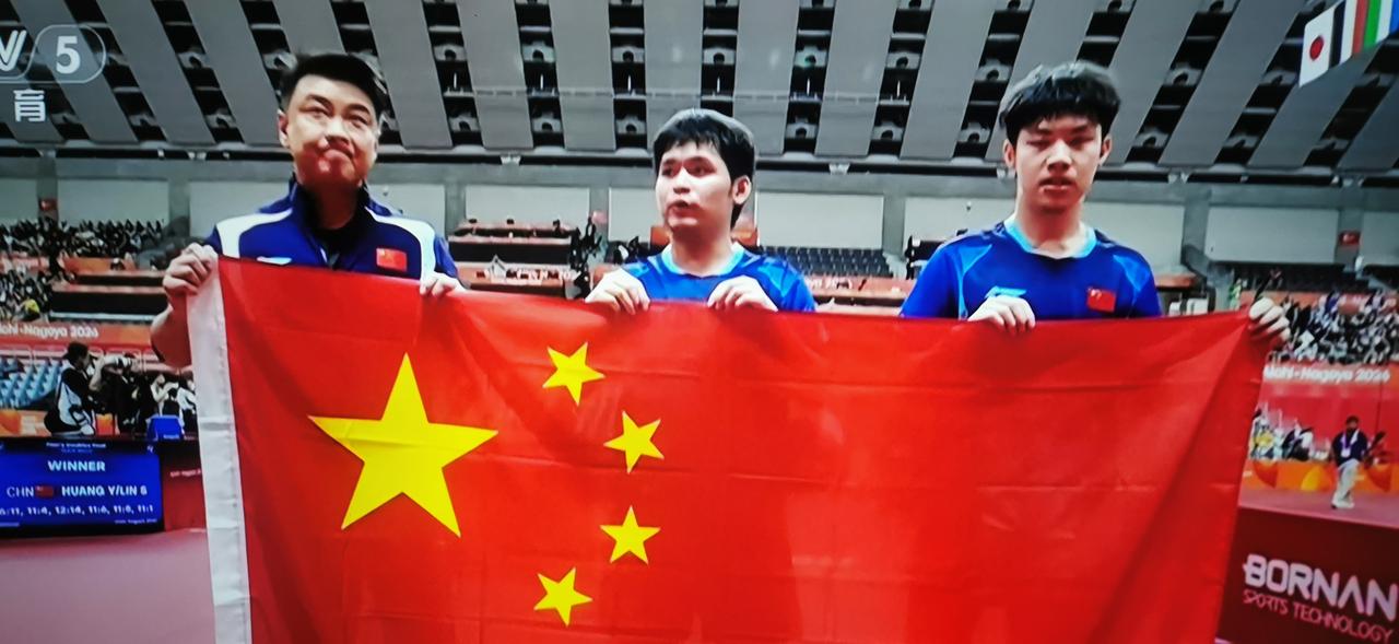林诗栋黄友政，队友没做到的我们来！
男双决赛，最后一局，林诗栋黄友政大开大合，把