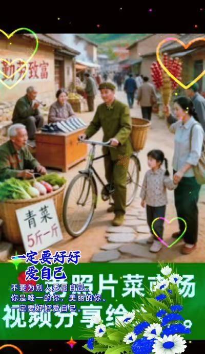 🌹老照片菜市场视频分享给大家。