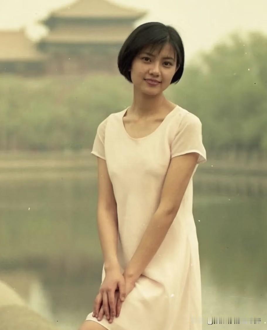 高圆圆高中时期的旧照！高圆圆 青春