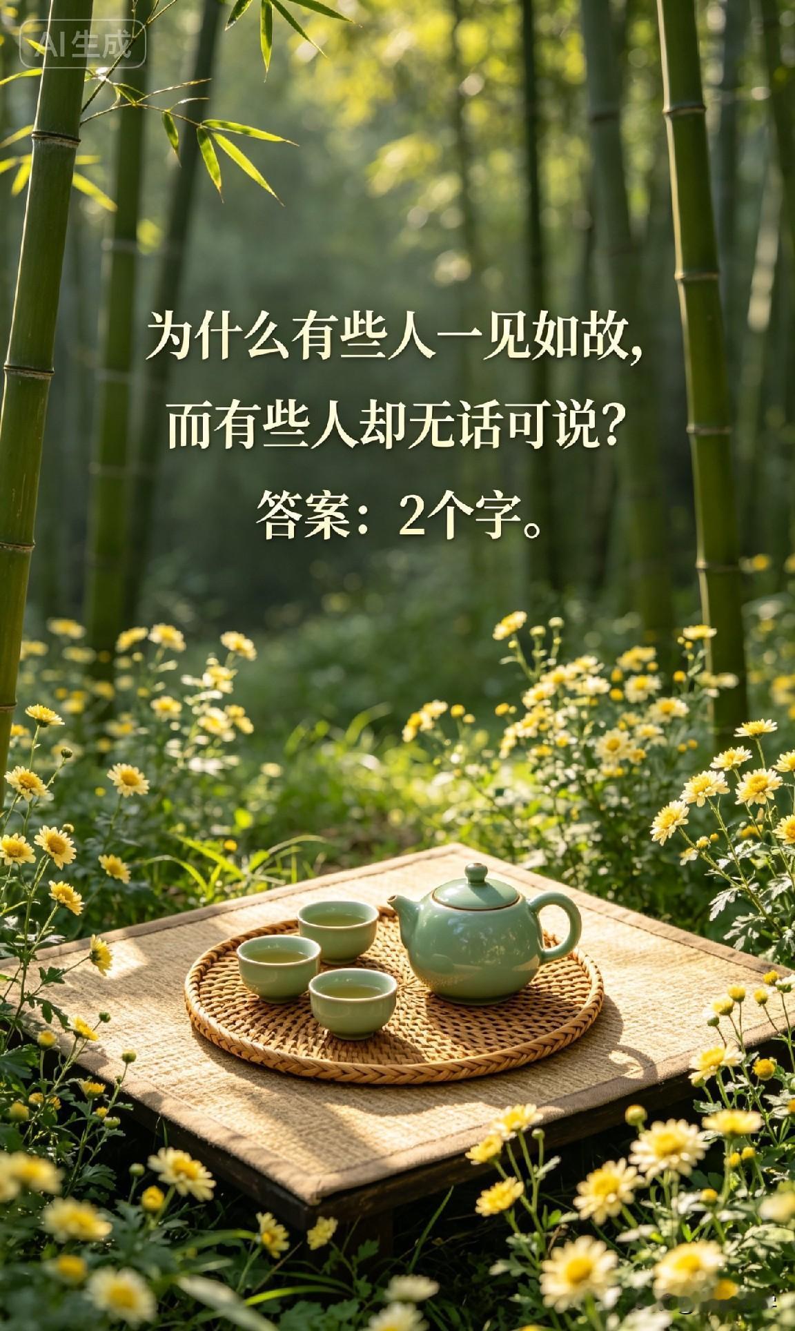 为什么有些人一见如故，而有些人却无话可说？答案：2个字。

能量学里说，“判断你