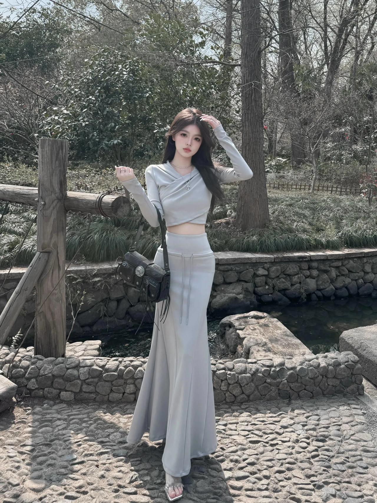 春日森林超萌美女穿搭 清新穿搭