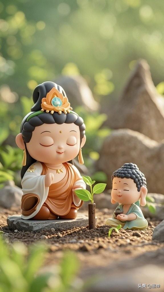 别不信！

佛祖说：
父亲格局宏大，
家业兴旺。
你撑起的每一片天，
都化作底气