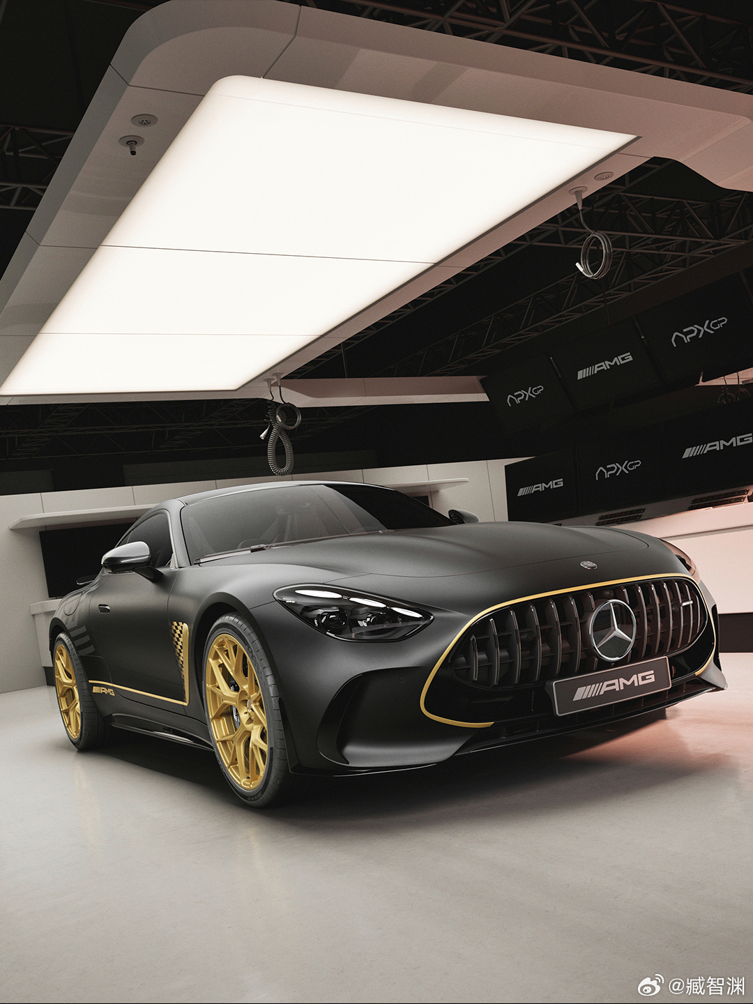 梅赛德斯-AMG GT “APXGP特别版”M177 AMG 4.0升V8双涡轮