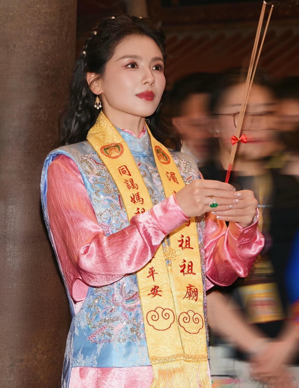 刘涛天庭编制刘涛 真的好神 气质优雅端庄天选妈祖的含金量还在上升