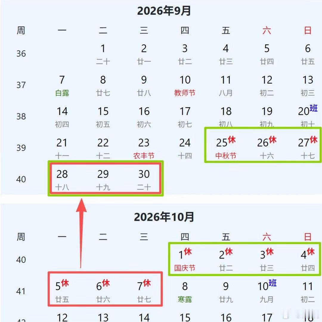 调休年年挨骂谁理理我们打工牛马，不然咋办呢。真就十一休3天吗？到时候又要说假期都