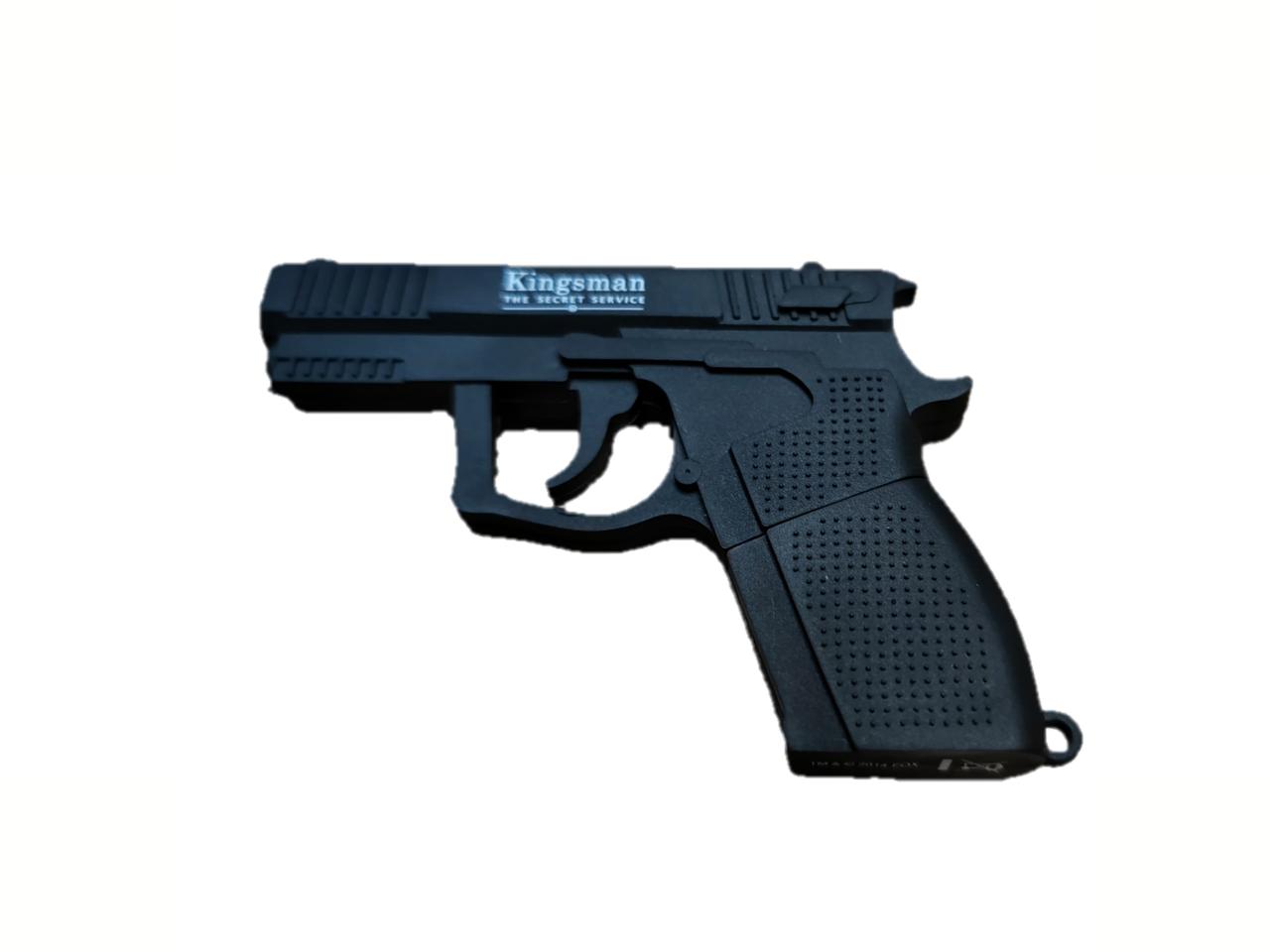 🎬 电影原型道具：仿真Kingsman手枪，在电影中，主角们使用的并非特定品牌