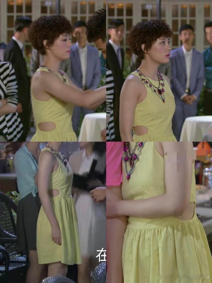 腰上有一丝多余的肉，都不敢穿这件裙子[苦涩] 