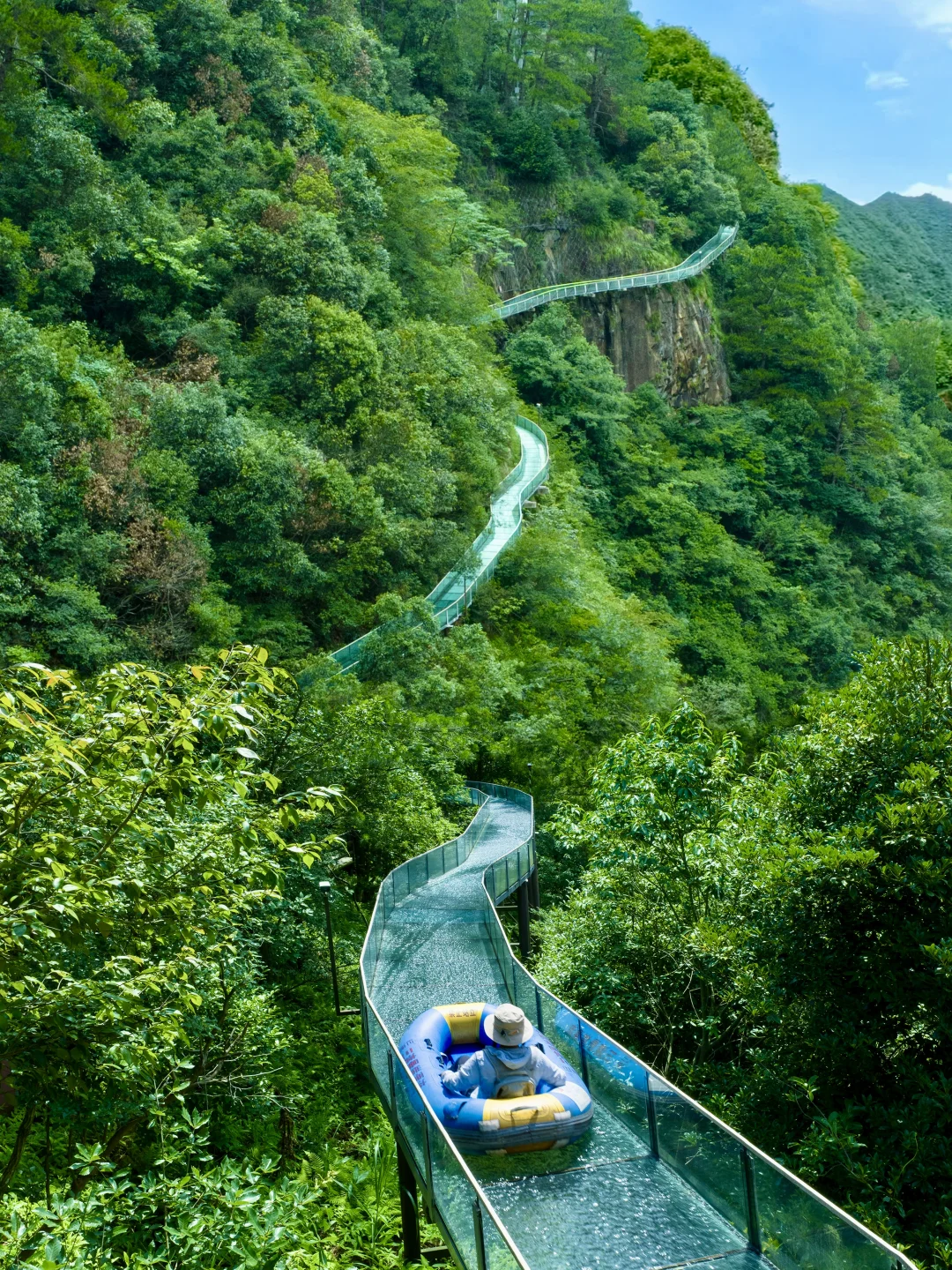 江浙沪漂流王炸❗️全程尖叫❗️夏天玩水超刺激