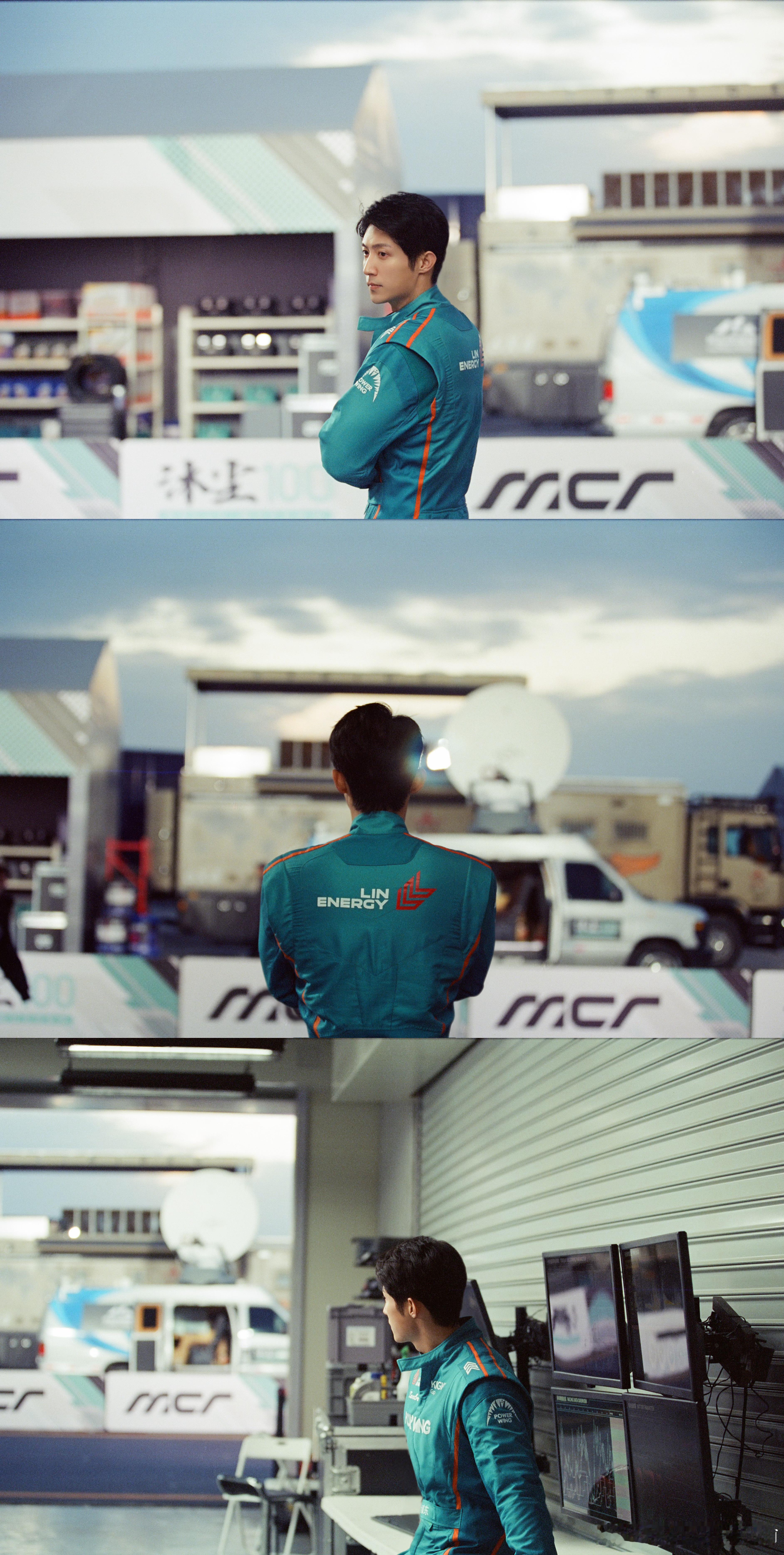 可惜《飞驰人生3》里唯一肌肉男角色分配给记星了，林臻东只能隐藏武力值，做个端庄的