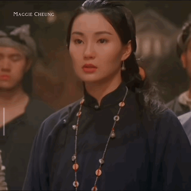 张曼玉一句话都没说，眼睛会说话，眼神里藏的是千言万语，会演戏不是学院里学出来的，