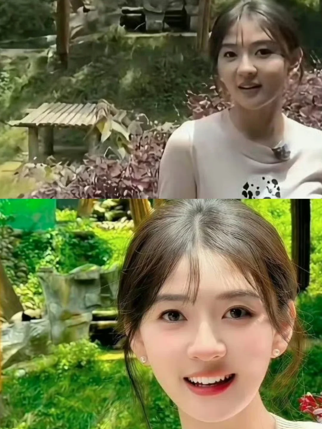 不敢相信，这居然是用同一台设备拍的照