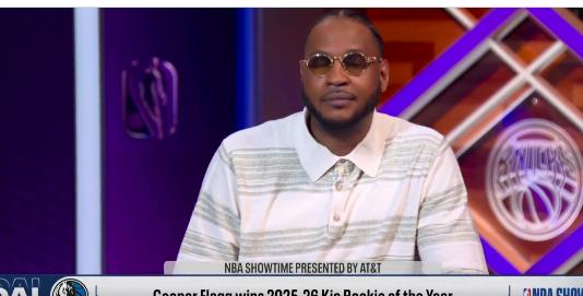 卡梅隆 -安东尼认为弗拉格赢得了年度最佳新秀，独行侠解雇前总经理哈里森是错误的。