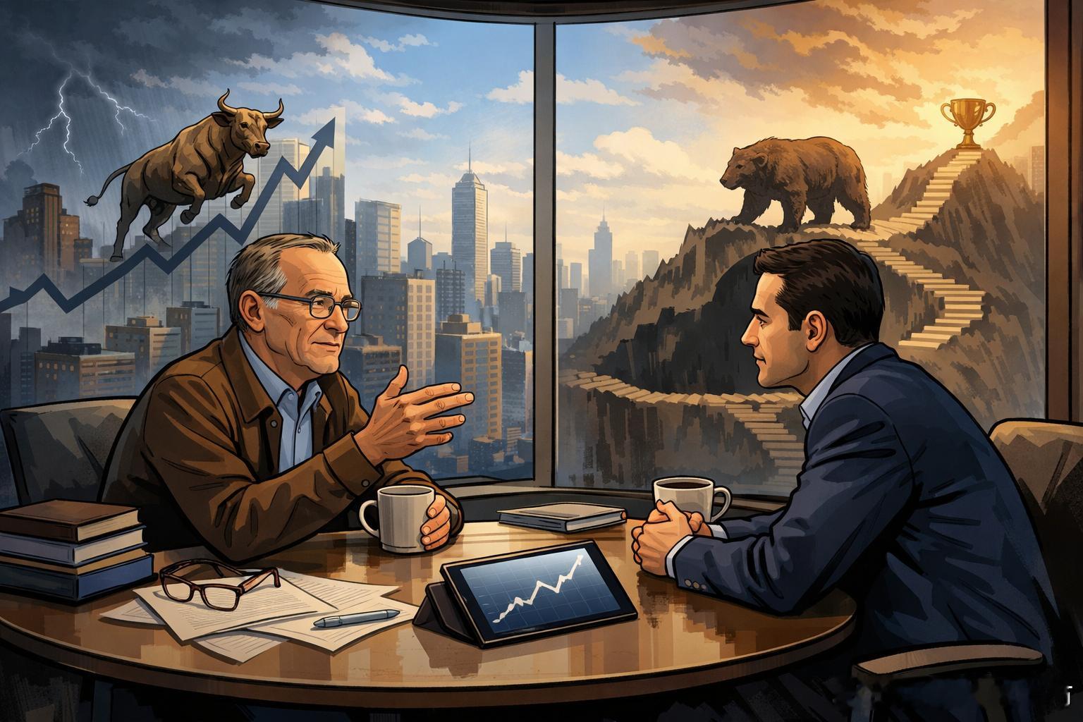 老牛的子夜沉思 卓越投资，最后拼的不是模型，而是判断霍华德·马克斯在一场偏内部交