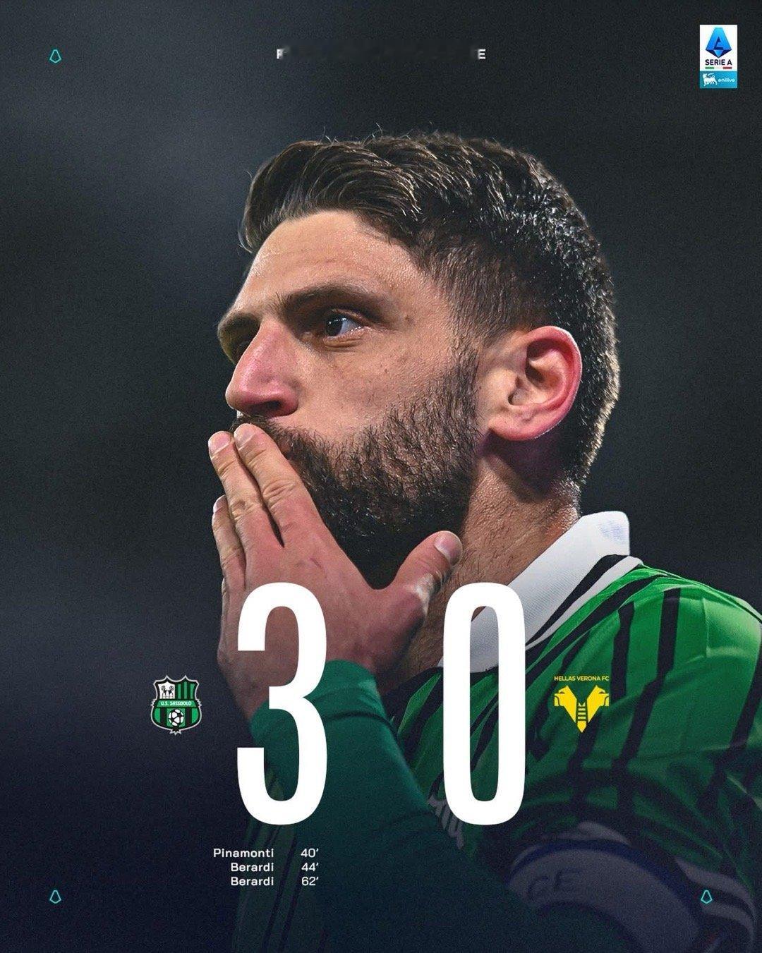 自從1951年之後，科莫第一次喺意甲作客擊敗祖雲達斯。祖雲達斯喺二月份暫時只係贏