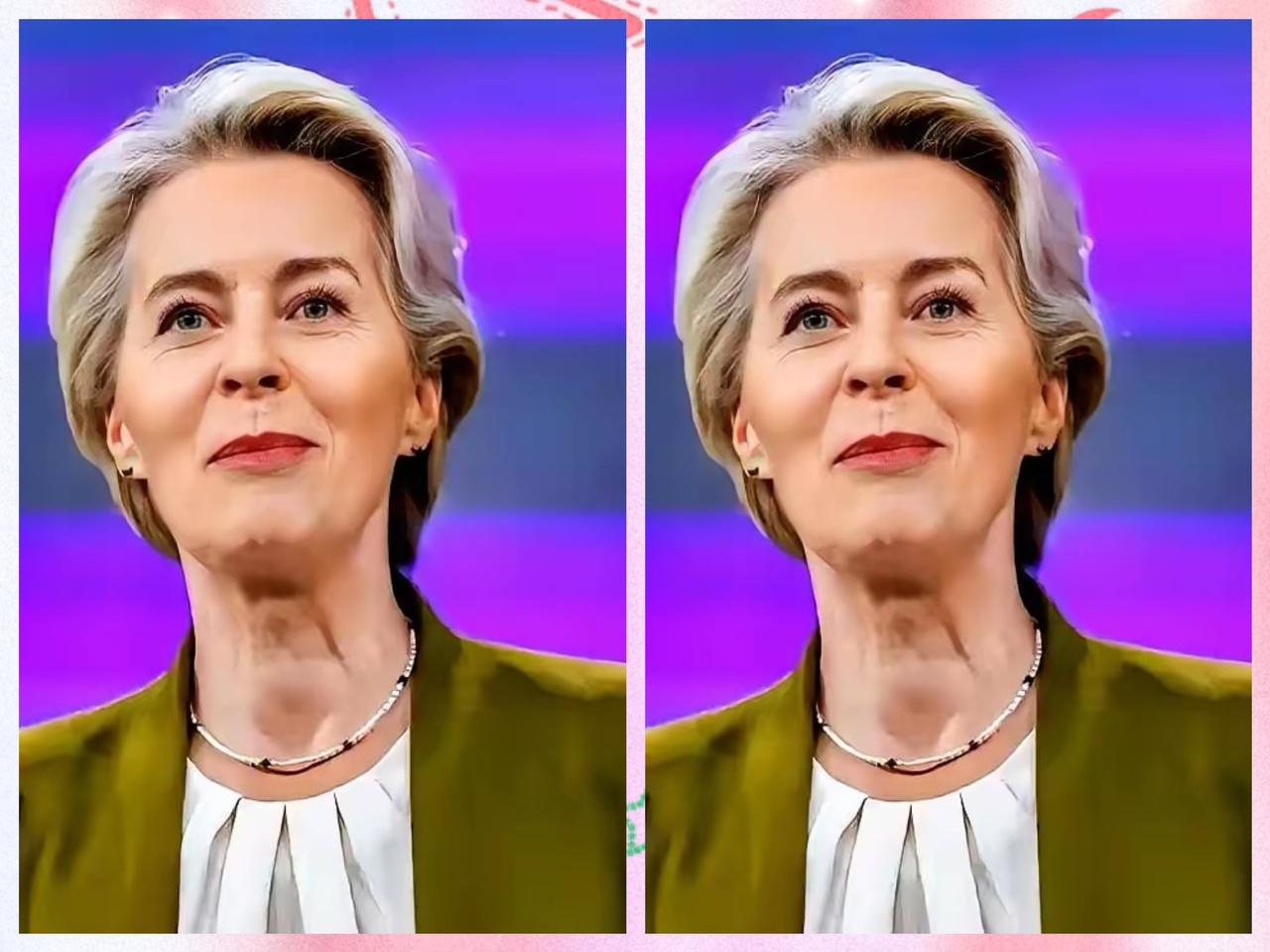 刷到个新闻，差点给我笑精神了。
欧洲那位大姐，冯德莱恩，对着全世界喊话：我们不接