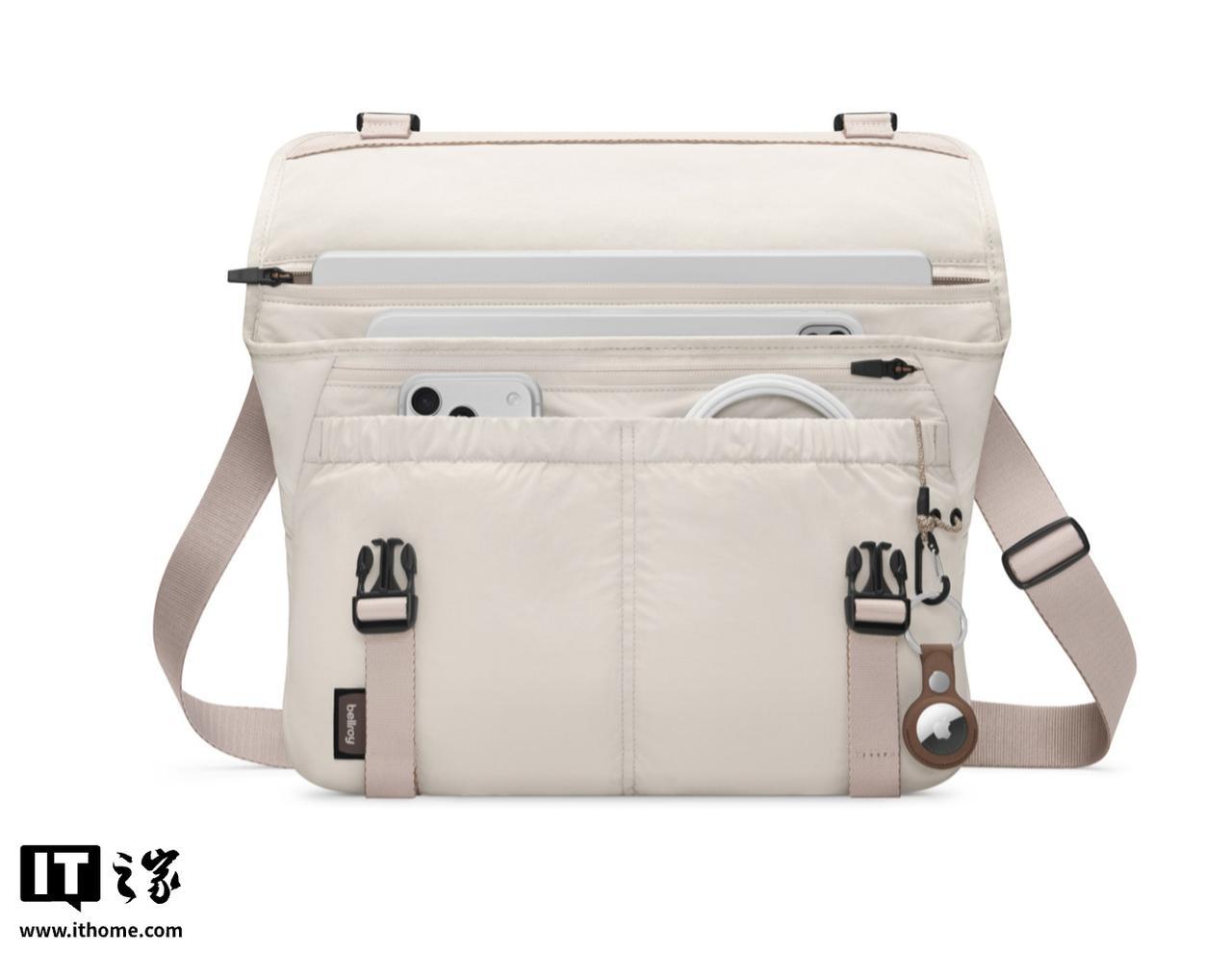 苹果官网上架 Bellroy Cinch 邮差包：12L 容量，可收纳 MacB