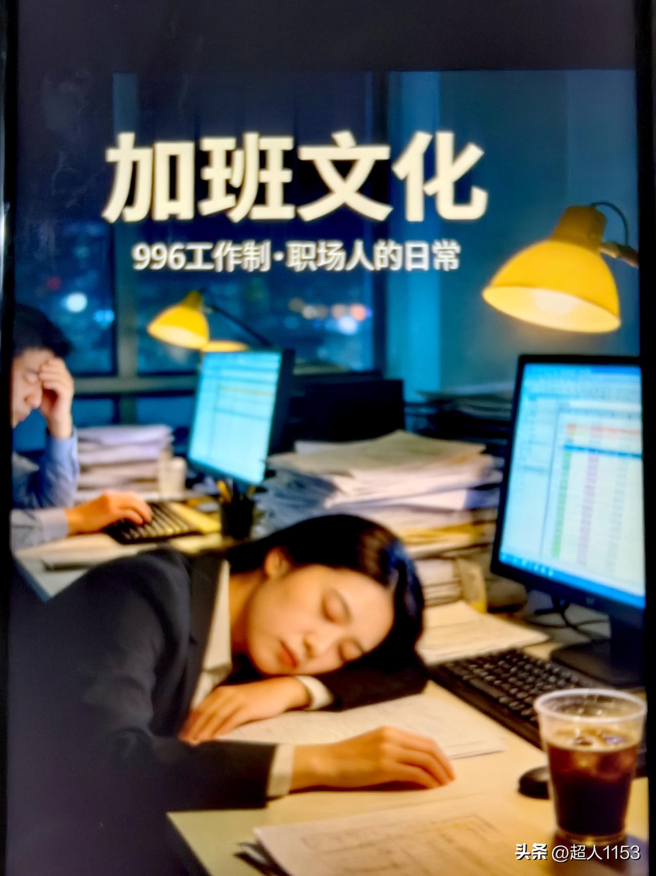 我认为“加班文化”，不应该把它包装为敬业了、奋斗啊、付出呀的职场亚文化。

平时