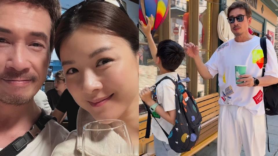 陳豪難得陪老婆子女暑假加國親子遊　陳茵媺公開愛的宣言極甜蜜現年54歲的陳豪與細他