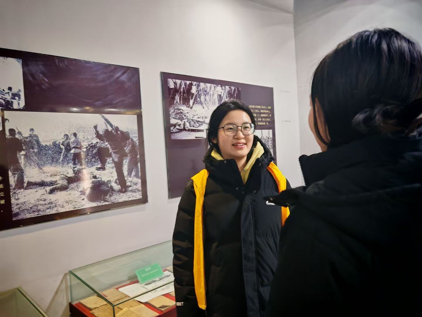 秦岭笑谈走进历史展馆赓续红色血脉曲阜师范大学社会实践大学生社会实践三下乡 【黄河