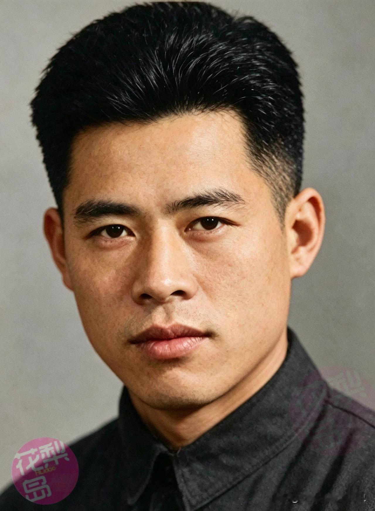 图中这位英武的战士是林侠君，琼崖纵队“人民功臣”、第五总队第四团团长。

林侠君