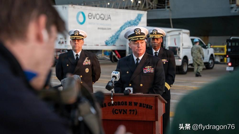 🇺🇸美国海军司令部确认，乔治·H·W·布什号航空母舰（CVN 77）航母打击