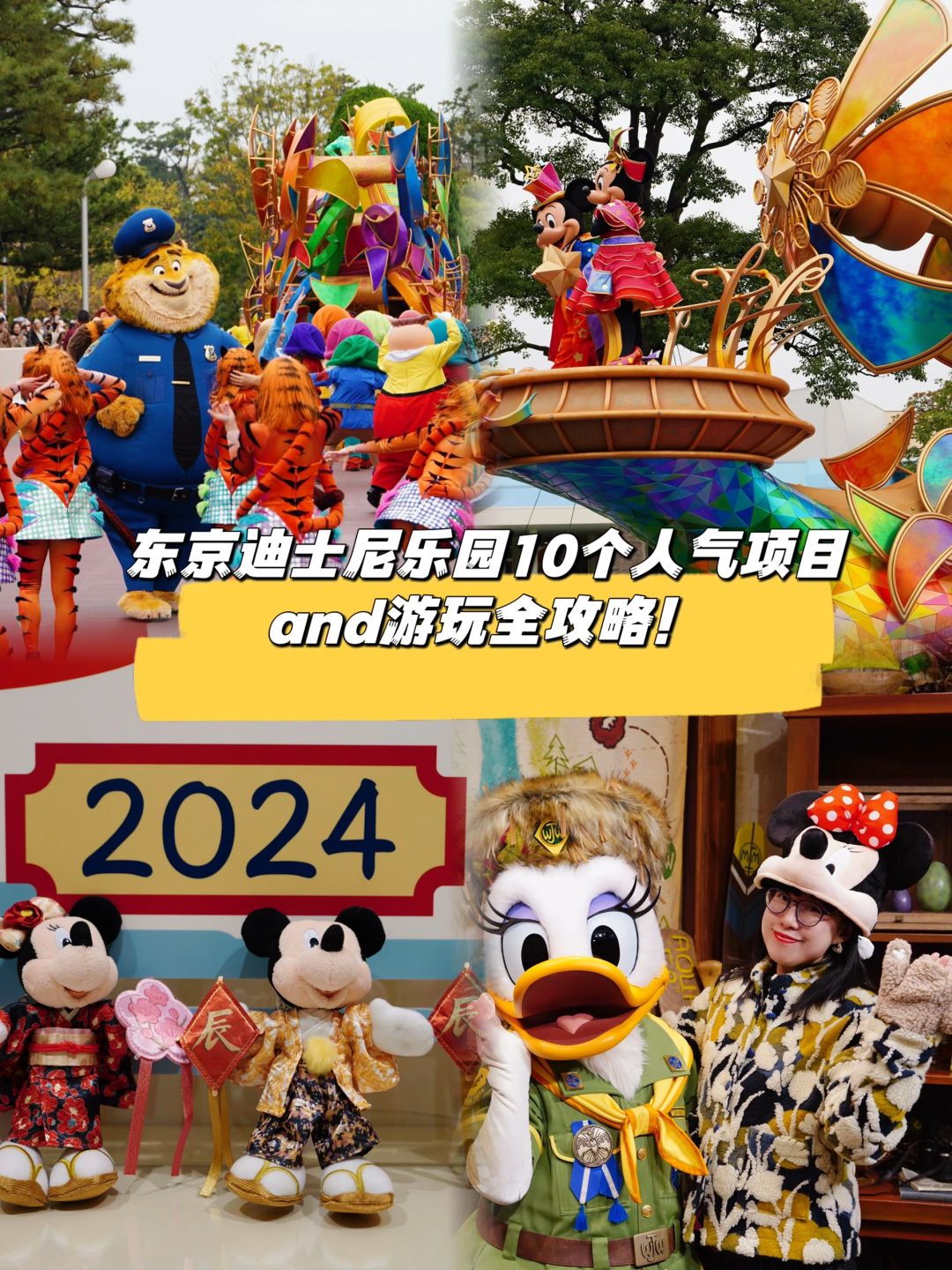 New东京迪士尼乐园人气项目和游玩攻略！